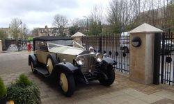 1927 Vintage Rolls Royce Phantom I convertible in Ivory White_