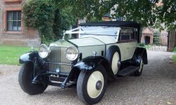 1927 Vintage Rolls Royce Phantom I convertible in Ivory White___