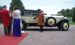1927 Vintage Rolls Royce Phantom I convertible in Ivory White______