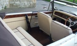 1930's style 2 door Beauford open-top convertible tourer in Ivory 3