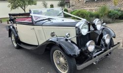 1933 Vintage Roech Talbot three position drop-head convertible in Ivory 1