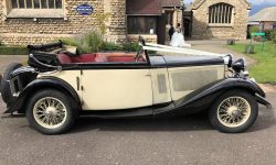 1933 Vintage Roech Talbot three position drop-head convertible in Ivory 2