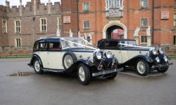 1933 and 1934 Vintage Roesch Talbots in Black and Ivory together