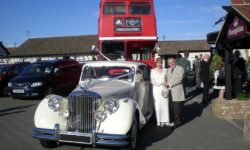 1950 MK V Jaguar in Ivory