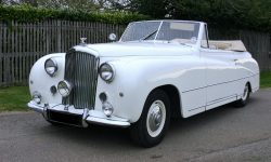 1950s Bentley Convertible in White 2 en (Website) 1