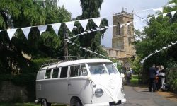 1950's VW split screen Campervan in White 2