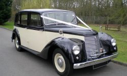 1951 Armastrong Siddleley long bodied Limousine in Black and Ivory