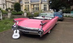1959 Pink Cadillac convertible 3