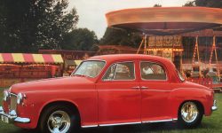 1960 Rover 600 in Tornado Red (fairground pic) en