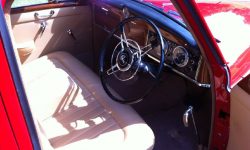1960 Rover 600 in Tornado Red front interior (2)