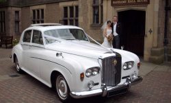 1964 Bentley S3 4 Bride and Groom 2