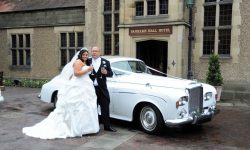 1964 Bentley S3 4 Bride and Groom