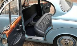 1965 Daimler V8 in Metallic Blue - rear interior in pic Navy Blue 4