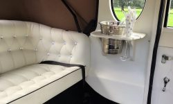 6 passenger Vintage style Imperial in White interior