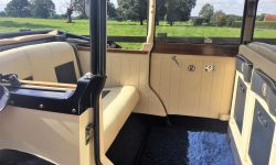 Regent in Ivory and Midnight Blue interior