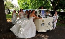 VW Campervan in Cream