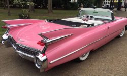 iconic 1959 Pink Cadillac convertible 4