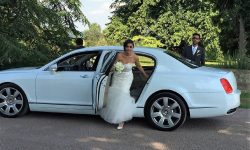 Bentley Contintental Flying Spur in White 4