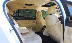 Bentley Contintental Flying Spur in White Interior 2