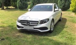 Latest E Class Mercedes in White 3