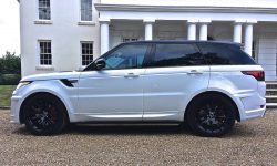 Latest Shape Range Rover Sports Lumma Edition in White 2