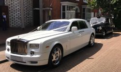 Modern Rolls Royce Phantom Facelift model in White 1