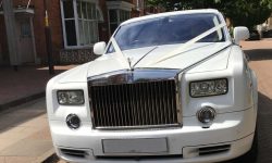 Modern Rolls Royce Phantom II facelift model in White 3
