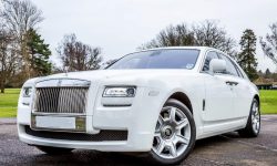 Modern Rolls Royce Silver Ghost in White
