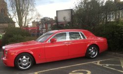 Phantom in Red with cream leater interior (latest shape) 2