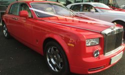 Phantom in Red with cream leater interior (latest shape)