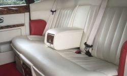 Phantom in Red with cream leater interior (latest shape) interior shot