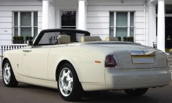 Rolls Royce Phantom Convertible in Corniche White 2