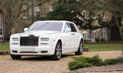 Rolls Royce Phantom II facelift model in White