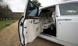 Rolls Royce Phantom II facelift model in White interior 2