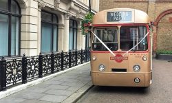 39 passenger AEC Single Deck RF Bus in Gold 39 passenger AEC Single Deck RF Bus in Gold