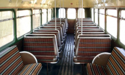 39 passenger AEC Single Deck RF Bus in Gold (interior) 39 passenger AEC Single Deck RF Bus in Gold (interior)
