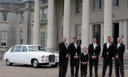 Classic style Daimler Limousine in White