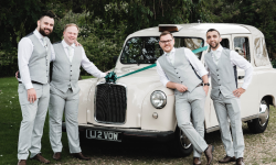 LouLou with Groom and Groomsmen 3