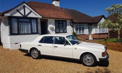 Rolls Royce Silver Spirit in White 2