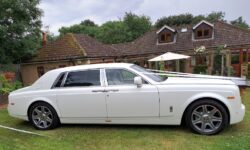Rolls Royce Phantom II LWB model in White 2