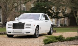 latest model Rolls Royce Phantom II in White 3